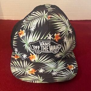 Vans Black Tropical Floral Cap